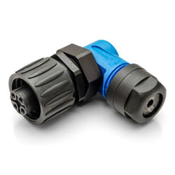 Amphenol C016 20F003 100 10 connecteur électrique standard 22 A 4P Angle à 90°