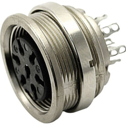 Amphenol - t 3363 010 Cosse cylindrique mâle embase femelle Nombre total de pôles: 5 Série (connecteur rond): C091 1 pc(s