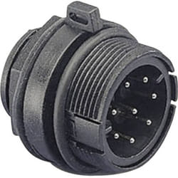 Bulgin - PX0805 Cosse cylindrique mâle embase mâle Série (connecteur rond): PX08 1 pc(s)