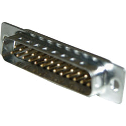 Embase sub-d mâle 9 pôles Amphenol 717SD E09P 180 ° fût à souder 1 pc(s) D19669