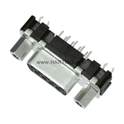 Harting - Embase sub-d femelle 15 pôles 09662516513 180 ° à souder 1 pc(s) D15115