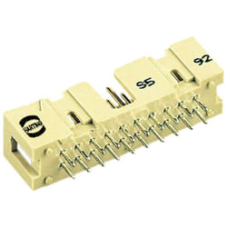 09185146324 Connecteur mâle Nombre total de pôles 14 Nbr de rangées 2 1 pc(s) D15353 - Harting