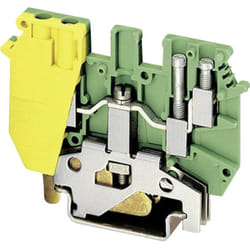 Phoenix Contact - Bloc de jonction pour conducteur de protection Contenu: 1 pc(s) udk 4-PE 2775184