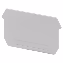 description Flasque d'extrémité, longueur: 63,5 mm, largeur: 1,5 mm, hauteur: 35,9 mm, coloris: gris fabricant et numéro du f ...
