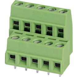 Bornier à 2 étages Phoenix Contact MKKDSN 1,5/ 6 1726134 1.50 mm² Nombre de pôles 12 vert 1 pc(s)