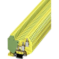 Phoenix Contact - Bloc de jonction pour conducteur de protection Contenu: 1 pc(s) mt 1,5-QUATTRO-PE 3001695
