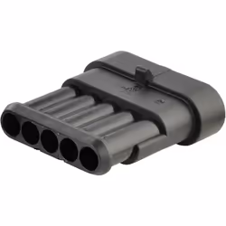 enquête Contenu: 1 pc(s) Nbr de rangées: 1 Nbr total de pôles: 5 description Les connecteurs AMP SUPERSEAL 1,5 sont tout part ...