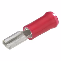 enquête rouge 2.8 mm x 0.5 mm 0.30 mm² - 1.50 mm² description Cosse clip PIDG pré-isolée polyamide. Couleur: rouge. Section ( ...
