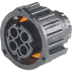 Te Connectivity - 1-967325-1 Cosse cylindrique mâle femelle, droit Nombre total de pôles: 4 Série (connecteur rond): din 72585 1 pc(s) D10458