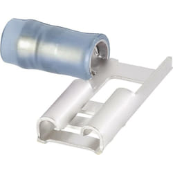 Te Connectivity - Cosse clip 6.3 mm x 0.8 mm pidg-faston 156666-1 90 ° partiellement isolé bleu 1 pc(s) D10615