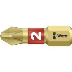 Wera - Embout cruciforme ph 2 05056402001 Acier à outils allié, revêtement diamanté Forme (embouts): d 6.3 1 pc(s) C52301