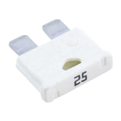 Fusible plat standard 25 a MTA Automotive 340032 blanc 1 pc(s) C20653