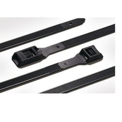 Hellermann Tyton 112-35060 serre-câbles Polyamide Noir 100 pièce(s)