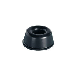 Pied d'appareil Pb Fastener BS-17-BK-R autocollant, rond noir (ø x h) 22.3 mm x 10.2 mm 6 pc(s) S17890