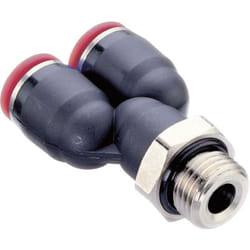Norgren - Raccord en y imi C02880628 Filetage extérieur: 1/4 ø de tuyau: 6 mm 1 pc(s)