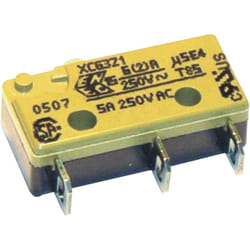 Saia - XCG3J1Z1 Microrupteur XCG3J1Z1 250 v/ac 6 a 1 x On/(On) IP40 à rappel 1 pc(s) D73951