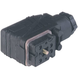 Hirschmann - Prise femelle avec presse-étoupe M16 et contacts à vis go 610 wf 932 484-100-1 noir Pôle:6 + Terre 1 pc(s)
