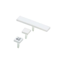 Phoenix Contact - tiquette d'identification bn wh 1401404 blanc 1 pc(s) D19359
