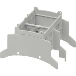 Phoenix Contact - Boîtier pour rail bc 71,6 ot U22 kmgy 2896063 Polycarbonate gris clair 89.7 x 71.6 x 62.2 1 pc(s) D19385