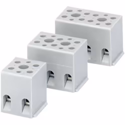 Informations techniques Connexion (composants) : raccord à vis Couleur : gris Courant nominal : 32 A Dimensions produit, larg ...