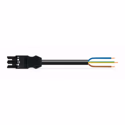 Wago 771-9993/106-201, 2 m, Femelle, Noir