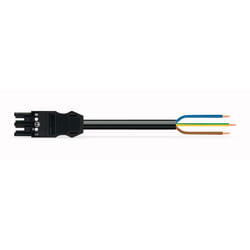 Wago 771-9993/106-201 câble de signal 2 m Noir