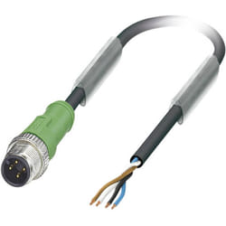 Phoenix PROT-M12 bouchon de connecteurs électroniques Polyamide Noir 1 pièce(s)