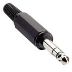 Lumberg KLS 3 connecteur de fils 6.35mm Noir, Argent