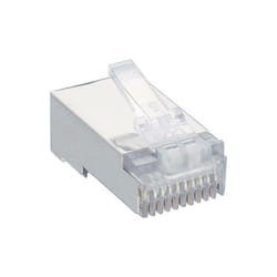 Fiche modulaire mâle Lumberg p 303 s RJ48 mâle, droit RJ48 Pôle: 10p10c transparent 1 pc(s) D26844
