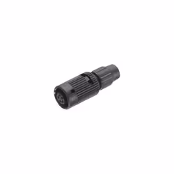 enquête IP40 description · Connecteur à fermeture à baïonnette · Indice de protection : IP40 · Vissage de câble avec décharge ...