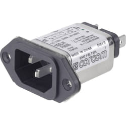 Te Connectivity - Filtre d'alimentation 6609006-5 avec connecteur femelle pour appareil 250 v/ac 3 a 1.5 mH 1 pc(s)