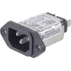 Te Connectivity - Filtre d'alimentation 6609006-9 avec connecteur femelle pour appareil 250 v/ac 6 a 465 mH 1 pc(s)