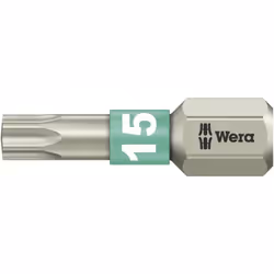 Vue d'ensemble Wera 05071033001 Contenu: 1 pc(s) Description Embouts haute qualit? en inox, pour vis ? fente. R?alis?s en aci ...