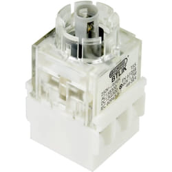 BTLI5K Élément de contact avec culot d'ampoule 2 no (t) à rappel 250 v 1 pc(s) - Schlegel