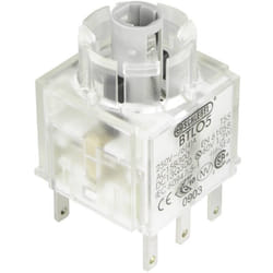 BTLO5 Élément de contact avec culot d'ampoule 2 nf (r) à rappel 250 v 1 pc(s) - Schlegel