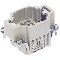 09160243001 Insert mâle Han® dd 24 + pe à sertir 1 pc(s) - Harting