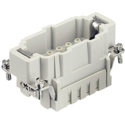 09330062602 Insert mâle Han® e 6 + pe à sertir 1 pc(s) - Harting