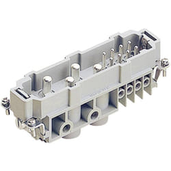 09380122601 Insert mâle Han® Com 4 + 8 + pe raccord à vis 1 pc(s) - Harting