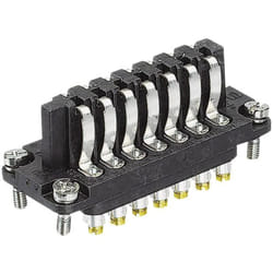 09700142811 Insert à ressort Han® Staf 14 raccord à vis 1 pc(s) - Harting