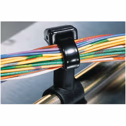 Hellermann Tyton 156-01366 serre-câbles Polyamide Noir 500 pièce(s)