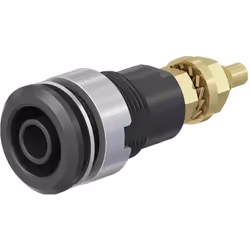 enquête Stäubli SLB4-G 32001860-21 Ø douilles: 4 mm Couleur: noir Contenu: 1 pc(s) description Isolée, rigide, Ø 4 mm, adapté ...