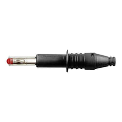 Stäubli - Fiche mâle à lamelle X-GL-438 ø de la broche: 4 mm X-GL-438 66.9584-21 noir 1 pc(s)