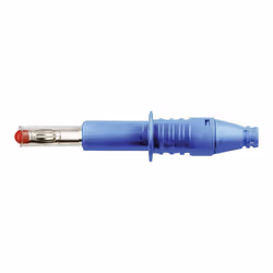 enquête Stäubli X-GL-438 66.9584-23 Ø de la broche: 4 mm bleu Contenu: 1 pc(s) description Fiche à lamelles Ø 4 mm droite des ...