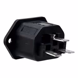 Bulgin PX0675/63 prise de courant IEC Noir - Vue supplémentaire 3