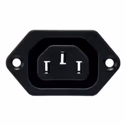 Bulgin PX0675/63 prise de courant IEC Noir - Vue supplémentaire 5