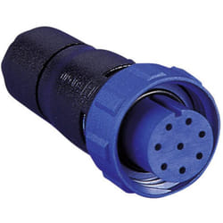Bulgin - PX0410/03S/5560 Cosse cylindrique mâle mâle, droit Nombre total de pôles: 3 Série (connecteur rond): PX04 1 pc(s