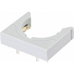 Support de pile bouton cr 2450N, cr 2477N Renata 701112 horizontal, montage tht