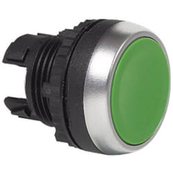 Baco - BA223801 L21AA01 Bouton-poussoir collerette plastique, chromé rouge 1 pc(s)