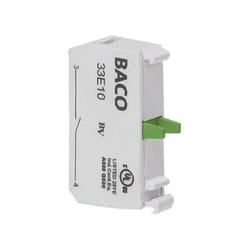 Baco - 33E01 Élément de contact 1 nf (r) à rappel 600 v 1 pc(s) D79339