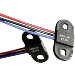 Hamlin - Capteur à effet Hall 55100-3H-02-A 3.8 - 24 v/dc Plage de mesure: 0 - 18 mm câble extrémités ouvertes